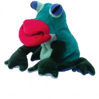 2in1 Handpuppe Kaulquappe-Frosch