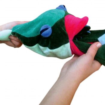 2-in-1 Handpuppe Kaulquappe-Frosch
