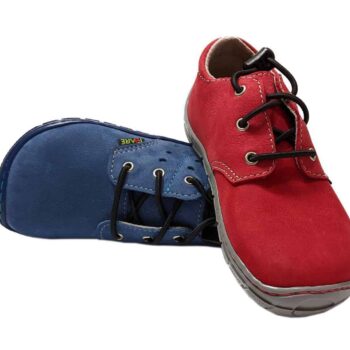 Fare Bare barefoot Halbschuhe Leder 23-27 mix
