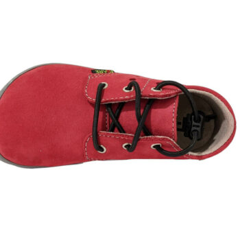 Fare Bare Leder Halbschuhe rot, 23-27