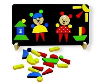 Detoa Magnetisches Legespiel Bären