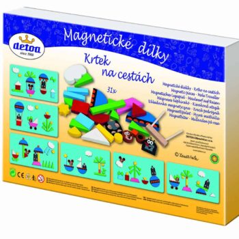 Detoa Magnetisches Legespiel Der kleine Maulwurf auf Reisen