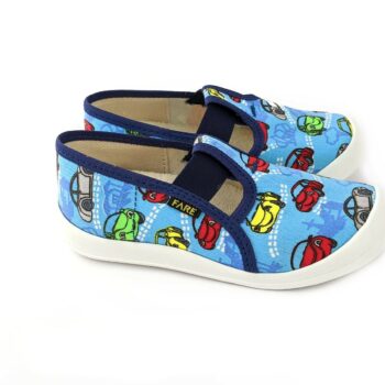 Fare Hausschuhe mit Gummizug Autos