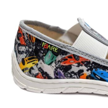 Fare Bare Hauschuhe mit Gummizug Autos