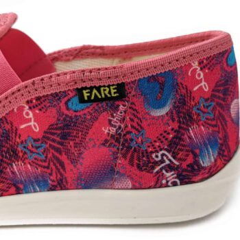 Fare Hausschuhe mit Gummizug 31-35 Herzen