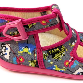 Fare Hausschuhe mit Schnalle 23-30 Regenschirme