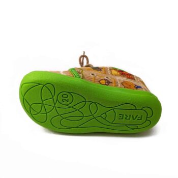 Fare Hausschuhe mit Schürsenkel Bären