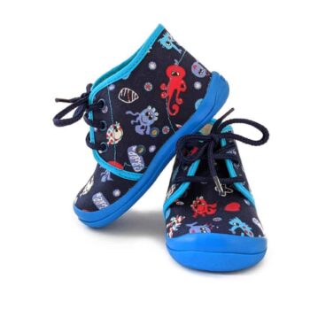 Fare Hausschuhe mit Schnürsenkel Fische