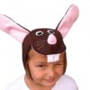 Noe Kinderkostüm Mütze Hase mit Schnauze