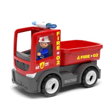 Efko Pokeeto MultiGO Feuerwehrlaster mit Feuerwehrmann