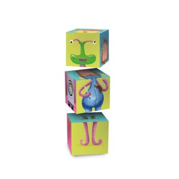 Dino Würfelpuzzle Monster