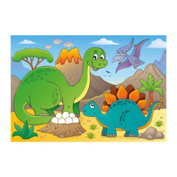 Dino Kinderpuzzle Der kleine Dinosaurier, 48 Teile