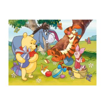 Dino Würfelpuzzle Pu der Bär, 12-teilig