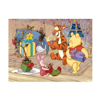 Dino Würfelpuzzle Pu der Bär, 12-teilig