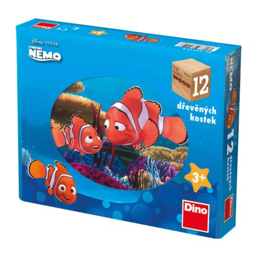 Dino Würfelpuzzle Nemo, 12-teilig