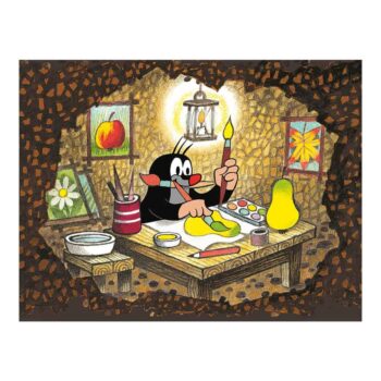 Dino Würfelpuzzle Der kleine Maulwurf und seine Freunde,12-teilig