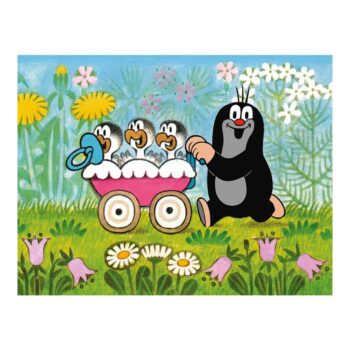 Dino Würfelpuzzle Der kleine Maulwurf und seine Freunde,12-teilig