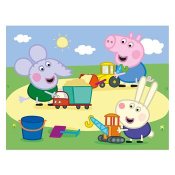 Dino Würfelpuzzle Peppa Pig,12-teilig