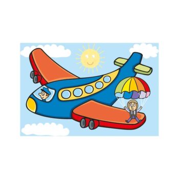 Dino Würfelpuzzle Verkehrsmittel, 6-teilig