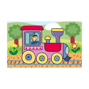 Dino Würfelpuzzle Verkehrsmittel, 6-teilig