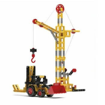 Efko ROTO 9-in-1 Konstruktionsspielzeug Baustelle, 453-teilig