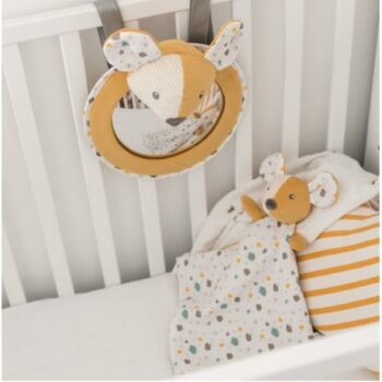 Canpol babies Schmusetuch mit Rassel MOUSE