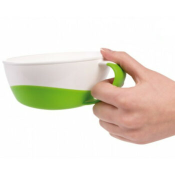 Canpol babies Breischale mit Löffel, rutschfest, grün