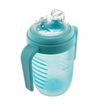 Canpol babies Trinklernflasche mit Griffen, 220 ml, blau