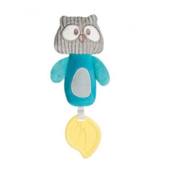 Canpol babies Activity-Greifling PASTEL FRIENDS, Eule, türkis