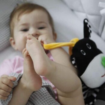 Mom´s Care Activity-Stoffbuch Kuh