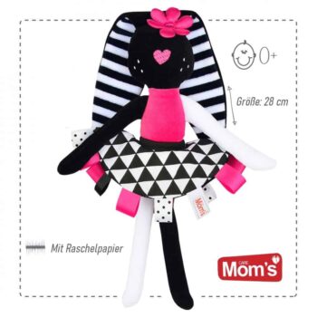 Mom´s Care Kuscheltier Hase Mädchen, 28 cm