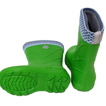 Demar VIBES Kinder Regenstiefel, gefüttert, grün