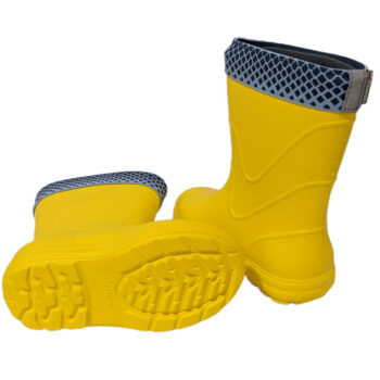 Demar VIBES Kinder Regenstiefel, gefüttert, gelb