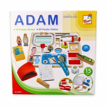 Bino 3D Puzzle Doktor, 15-teilig