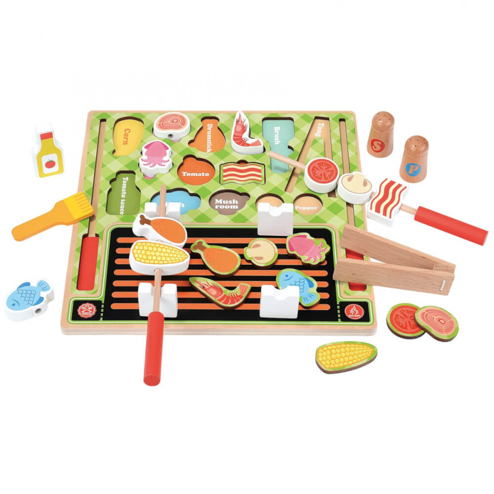 Bino 3D Puzzle Grill, 34-teilig
