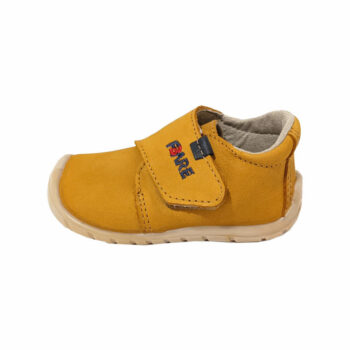 Fare Bare Lauflernschuhe mit Klettverschluss, gelb