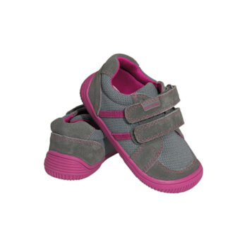Protetika Kinder Barfußschuh Brik grey mit Klett