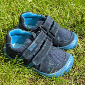 Protetika Kinder Barfußschuh Brik navy mit Klett