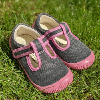 Protetika Kinderhausschuh Kirby pink mit Klett