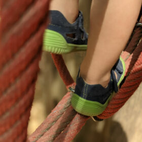 Protetika Barefoot Kindersandalen grün