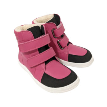 Baby Bare Shoes Winterstiefel mit Membran FEBO WINTER Fuchsia