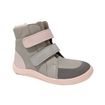 Baby Bare Shoes Winterstiefel mit Membran FEBO WINTER greypink