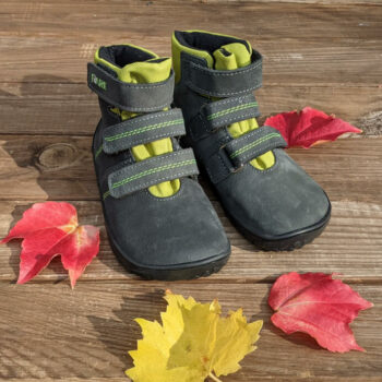 Fare Bare Barfußschuhe mit Membran, ganzjährig, B5526261, grün, 28-32