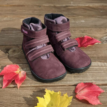 Fare Bare Barfußschuhe mit Membran, ganzjährig, B5526292, bordeaux, 28-32