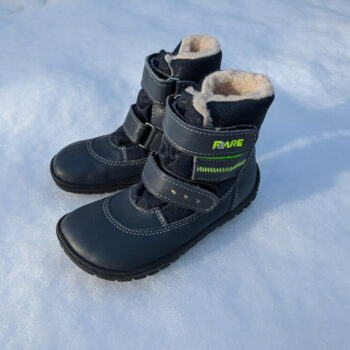 Fare Bare Winterschuhe mit Membran, B5441101, blau, 23-27