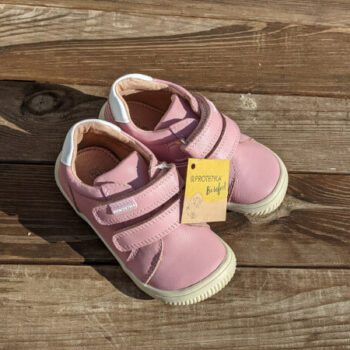 Protetika Kinder Barfußschuh Lauren pink mit Klett
