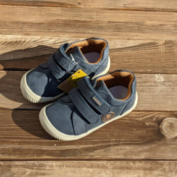 Protetika Kinder Barfußschuh Lester brown mit Klett