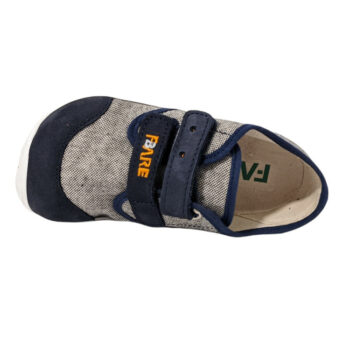 Fare Bare Kinderhalbschuhe mit Klett, A5111404 und A5211404, blau