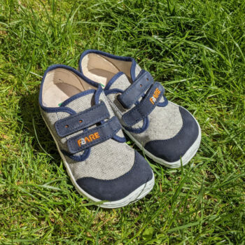 Fare Bare Kinderhalbschuhe mit Klett, A5111404 und A5211404, blau