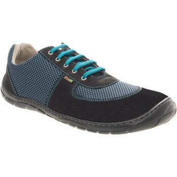 Fare Bare Damen Barfußschuhe Sneakers, B5713202, blau/schwarz
